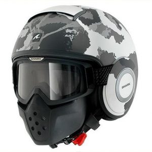Casque SHARK RAW KURTZ de face