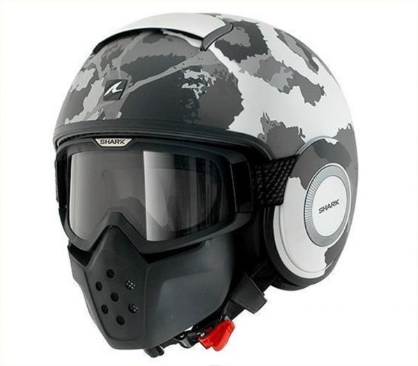 Casque SHARK RAW KURTZ de face