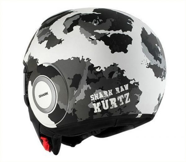 Casque SHARK RAW KURTZ de dos