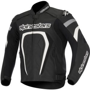 Blouson cuir Alpinestars Motegi de face