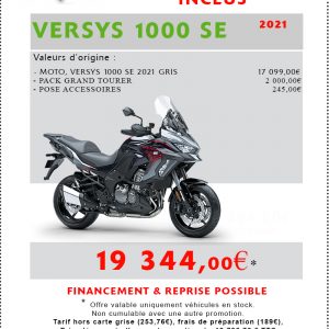 KAWASAKI VERSYS 1000 SE Gris
