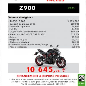 KAWASAKI Z 900 PREPA Trending Red