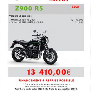 KAWASAKI Z 900 RS Noire 2021