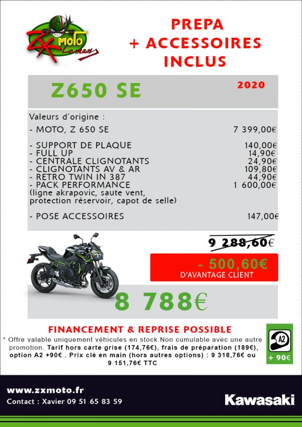 KAWASAKI Z650 SE