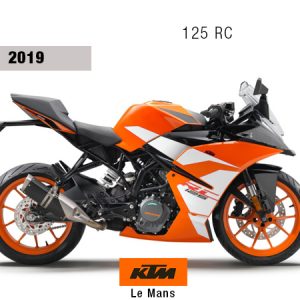 KTM 125 RC ORANGE 2019