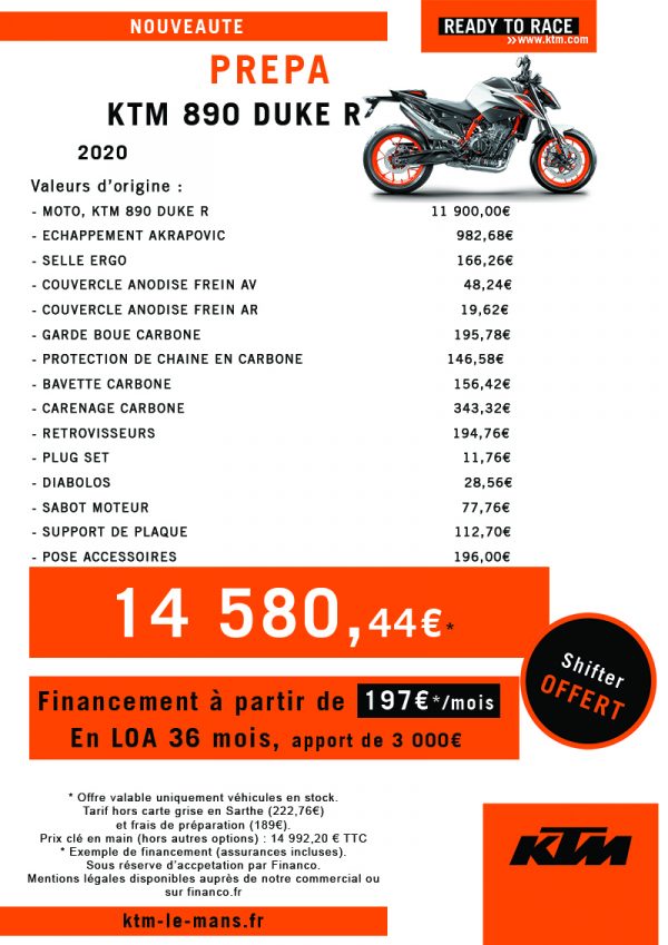 KTM 890 DUKE R