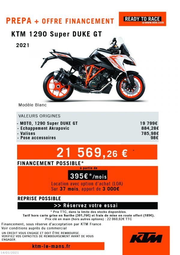 KTM 1290 SUPER DUKE GT