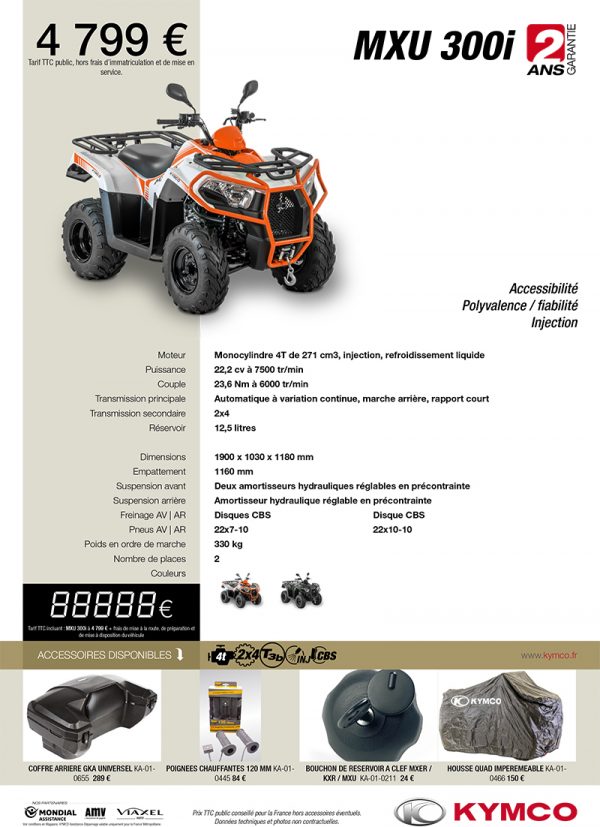 KYMCO MXU 300I