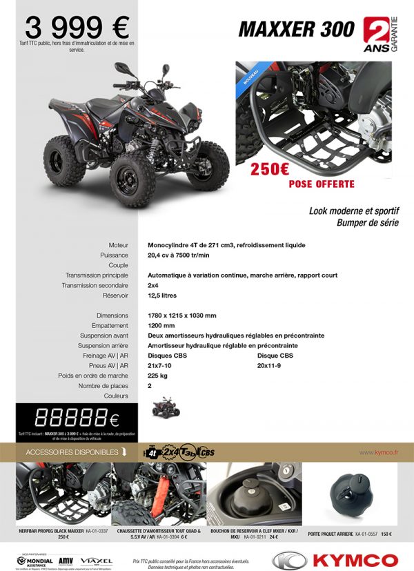 KYMCO MAXXER 300