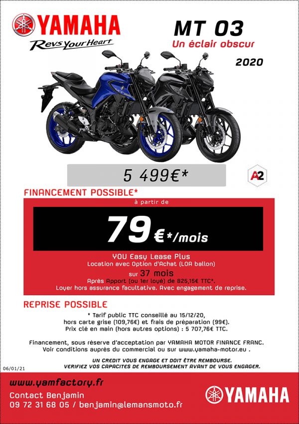 YAMAHA MT-03